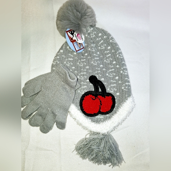 NWT Gymboree Brand"Dots, and a Bow"Fully lined coat girls 5T. FREE HAT & GLOVES. - Picture 12 of 13